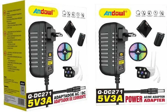 Φωτογραφία προϊόντος: Andowl Q-DC271 Universal Τροφοδοτικό 5V 3A 15W