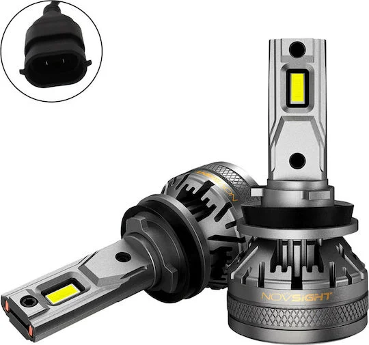 Φωτογραφία προϊόντος: Φώτα Πορείας LED 120W 6500K H11 Λευκού Φωτισμού NovSight A500-N37-H11