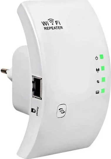 Φωτογραφία προϊόντος: Ενισχυτής σήματος Wi-Fi Andowl Q-9D WiFi Repeater Single Band (2.4GHz) 900Mbps