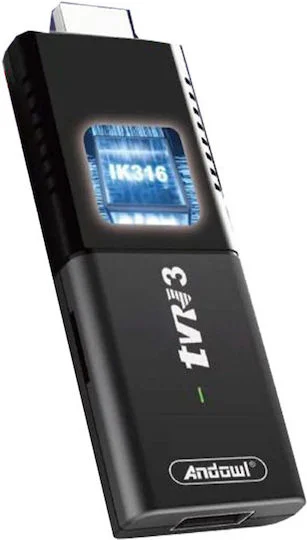 Φωτογραφία προϊόντος: Andowl Smart TV Stick R3 4K UHD με Wi-Fi / HDMI