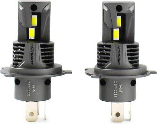 Φωτογραφία προϊόντος: H4 LED 12V 90W 20000LM 6500K IP68 A500 N63 NOVSIGHT 2 X 45W 2 Έτη Εγγύηση