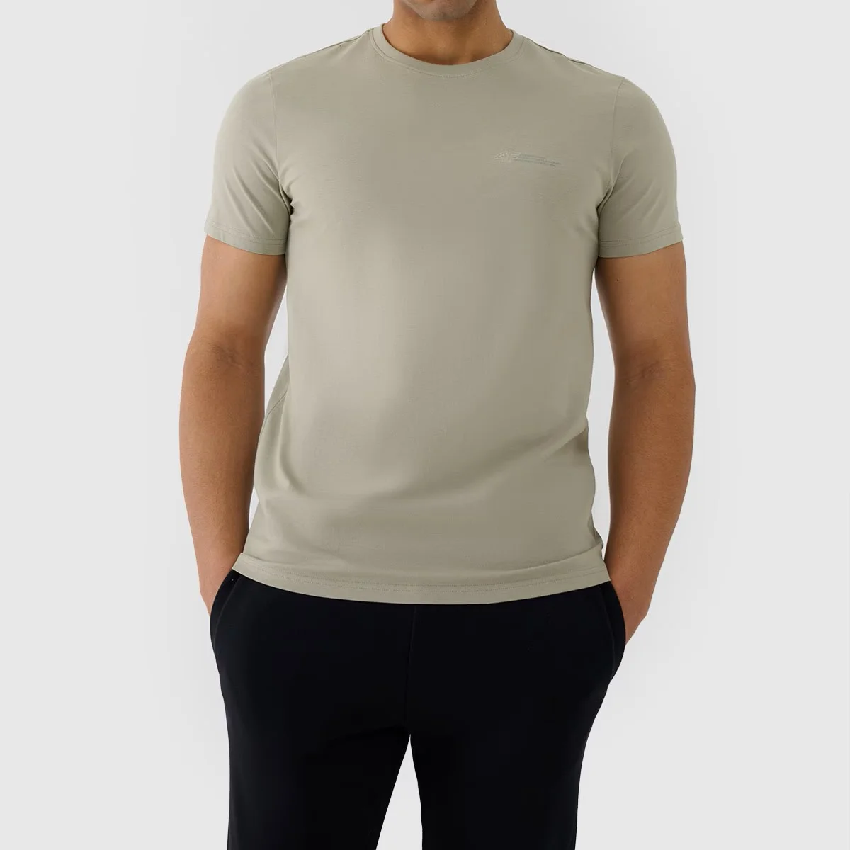 Φωτογραφία προϊόντος: 4F Ανδρικό T-Shirt 4FWSS25TTSHM2003-44S Λαδί