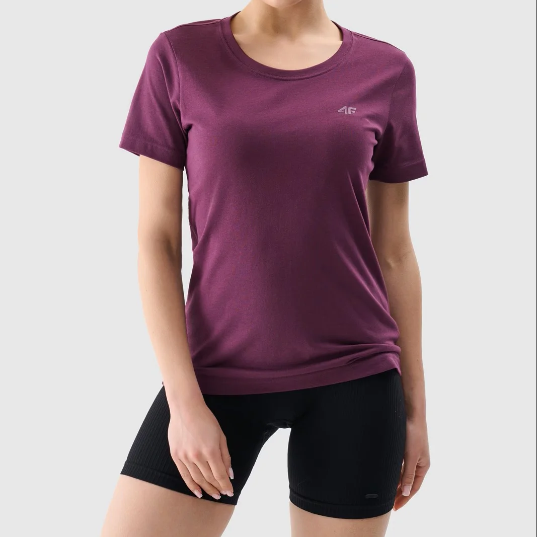Φωτογραφία προϊόντος: 4F Γυναικείο T-Shirt 4FWMM00TTSHF2356-50S Βυσσινί