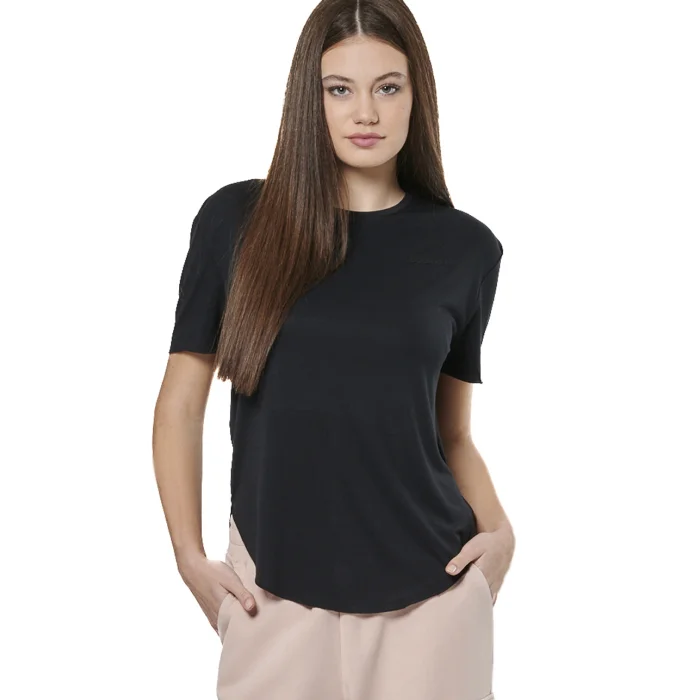 Φωτογραφία προϊόντος: Body Action Γυναικείο Modal T-Shirt 051525-01 Μαύρο