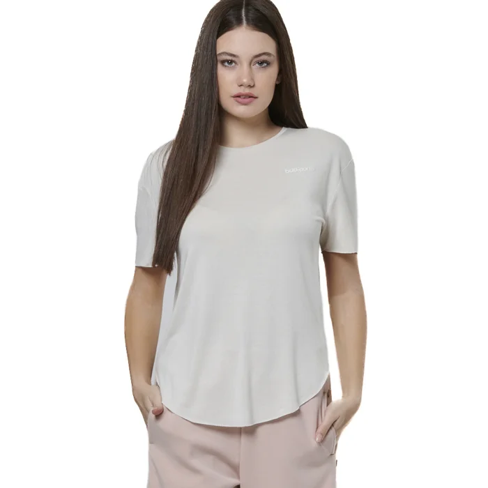 Φωτογραφία προϊόντος: Body Action Γυναικείο Modal T-Shirt 051525-05 Εκρού