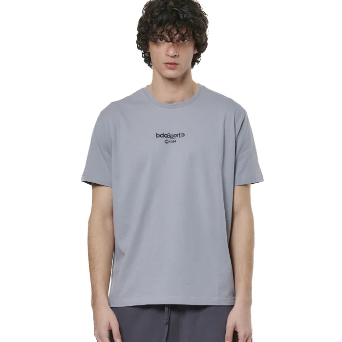 Φωτογραφία προϊόντος: Body Action Ανδρικό Κλασικό T-Shirt 053524-03 Ανοιχτό Γκρι
