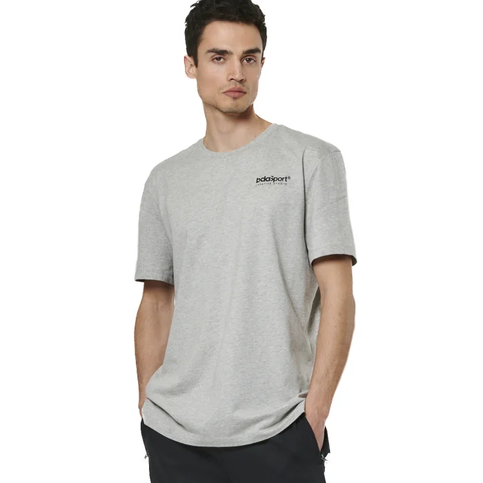 Φωτογραφία προϊόντος: Body Action Ανδρικό Creative T-Shirt 053520-03C Ανοιχτό Γκρι
