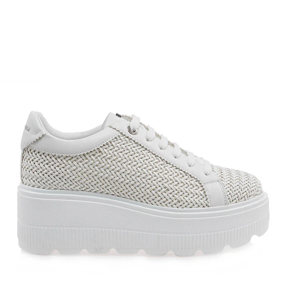 Φωτογραφία προϊόντος: Renato Garini Γυναικεία Sneakers 2201-61RG69 Λευκό Πλεκτό 269 / Λευκό