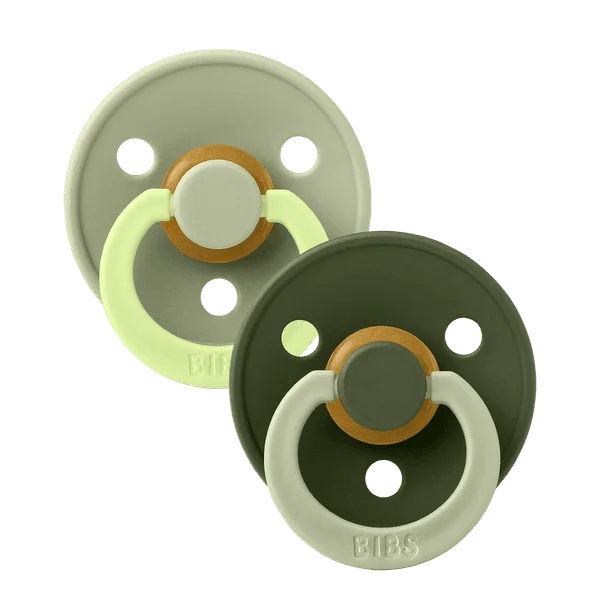 Φωτογραφία προϊόντος: BIBS ΣΕΤ ΠΙΠΙΛΕΣ 2ΤΜΧ COLOUR FUSION SAGE/HUNTER GREEN – ΣΤΡΟΓΓΥΛΗ No1