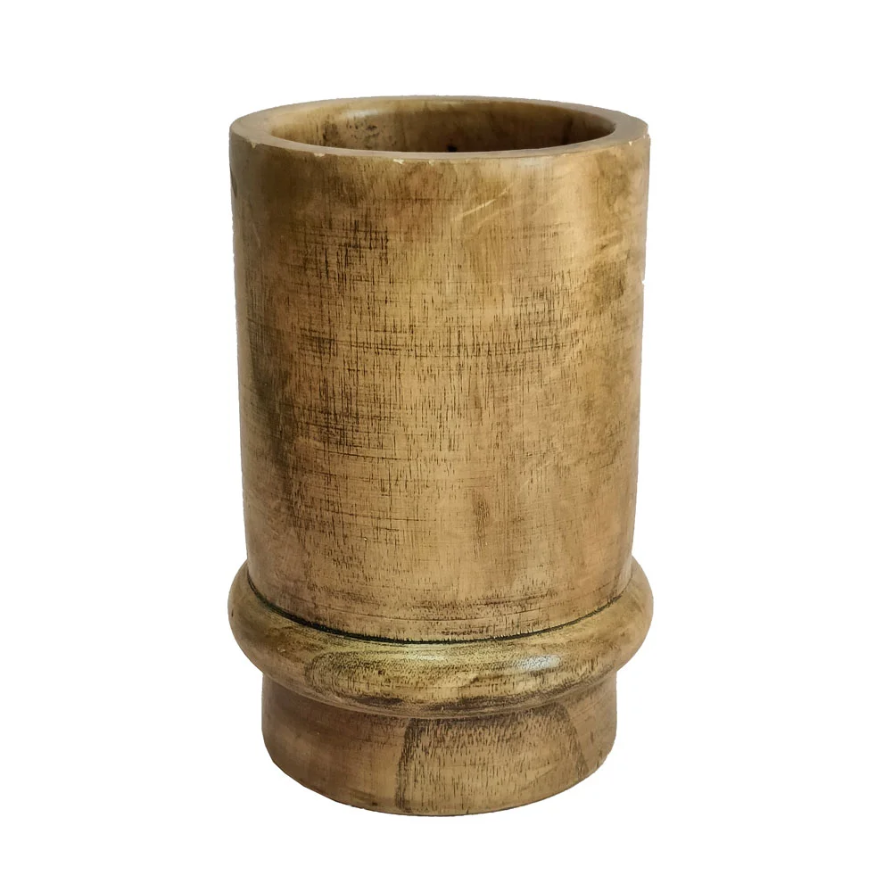 Φωτογραφία προϊόντος: CEDAR ΒΑΖΟ 21x21x29cm ΞΥΛΟ ΚΑΦΕ