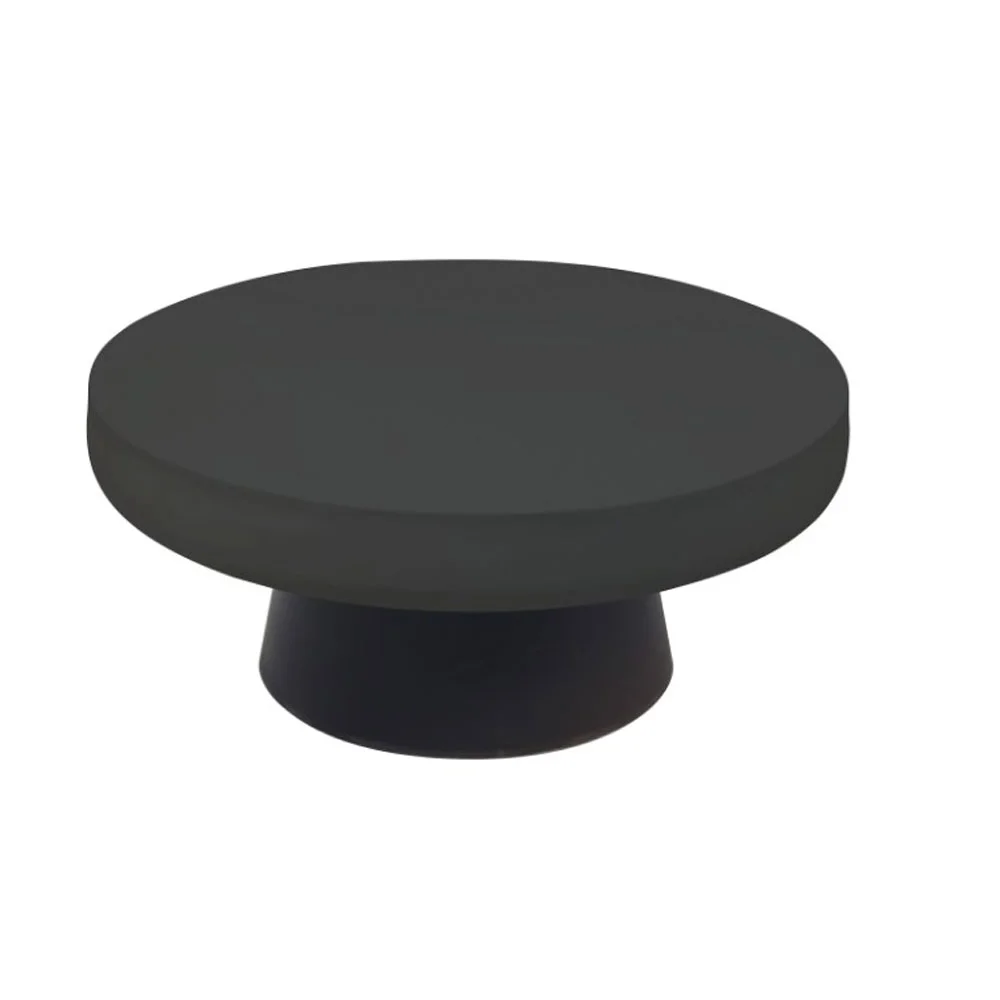 Φωτογραφία προϊόντος: MYKONOS COFFEE TABLE ΜΑΥΡΟ 90x90x39cm