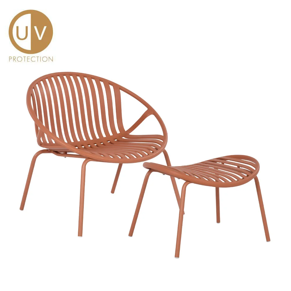 Φωτογραφία προϊόντος: NADIN ΠΟΛΥΘΡΟΝΑ SET 2ΤΕΜ TERRACOTTA 80x61.5x73cm