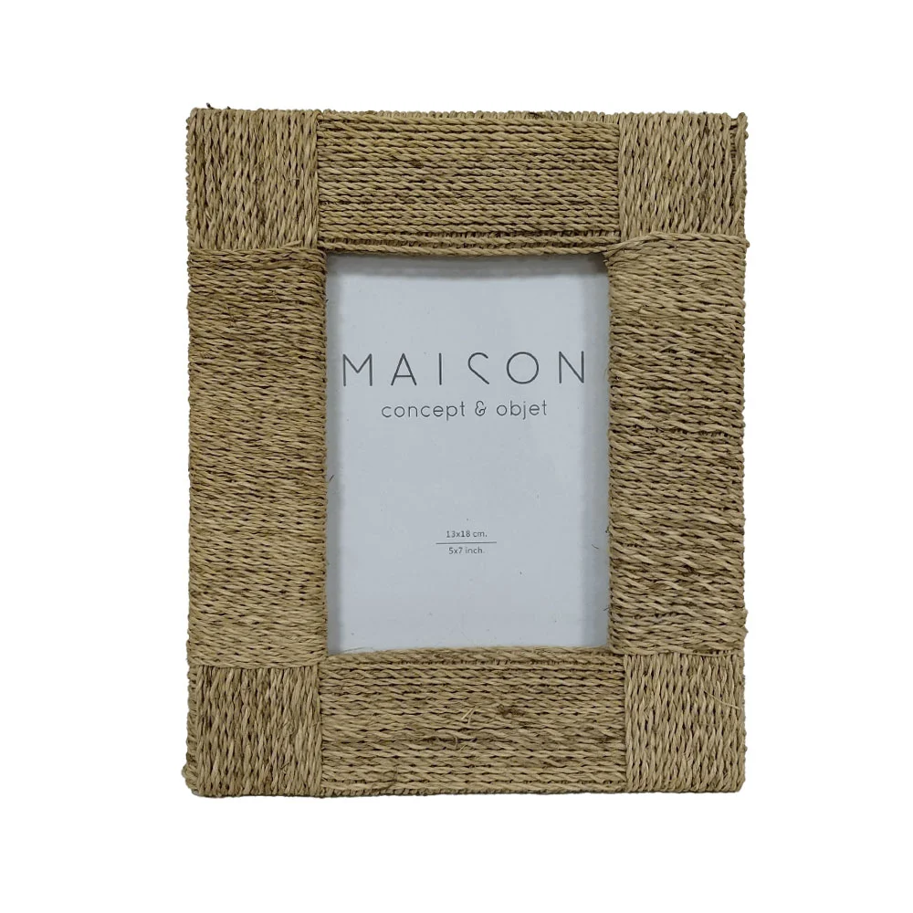 Φωτογραφία προϊόντος: MOSI ΚΟΡΝΙΖΑ 28x23x3cm SEAGRASS ΦΥΣΙΚΟ ΓΥΑΛΙ