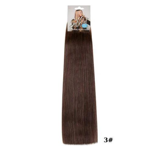 Φωτογραφία προϊόντος: Τρέσα SILK.F.B. 100% human hair-gold quality 1,60m-55cm No 3