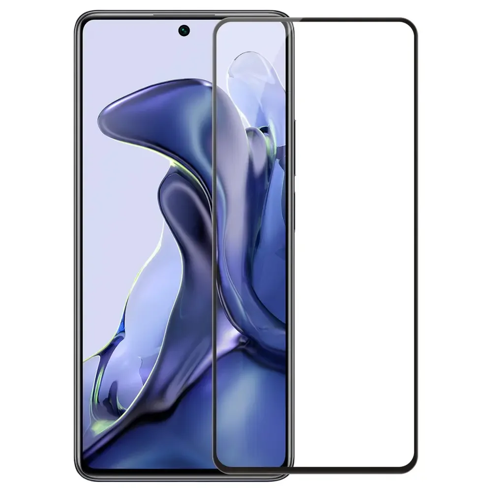 Φωτογραφία προϊόντος: Full Glue Full Face Tempered Glass Μαύρο (Xiaomi 11T / 11T Pro