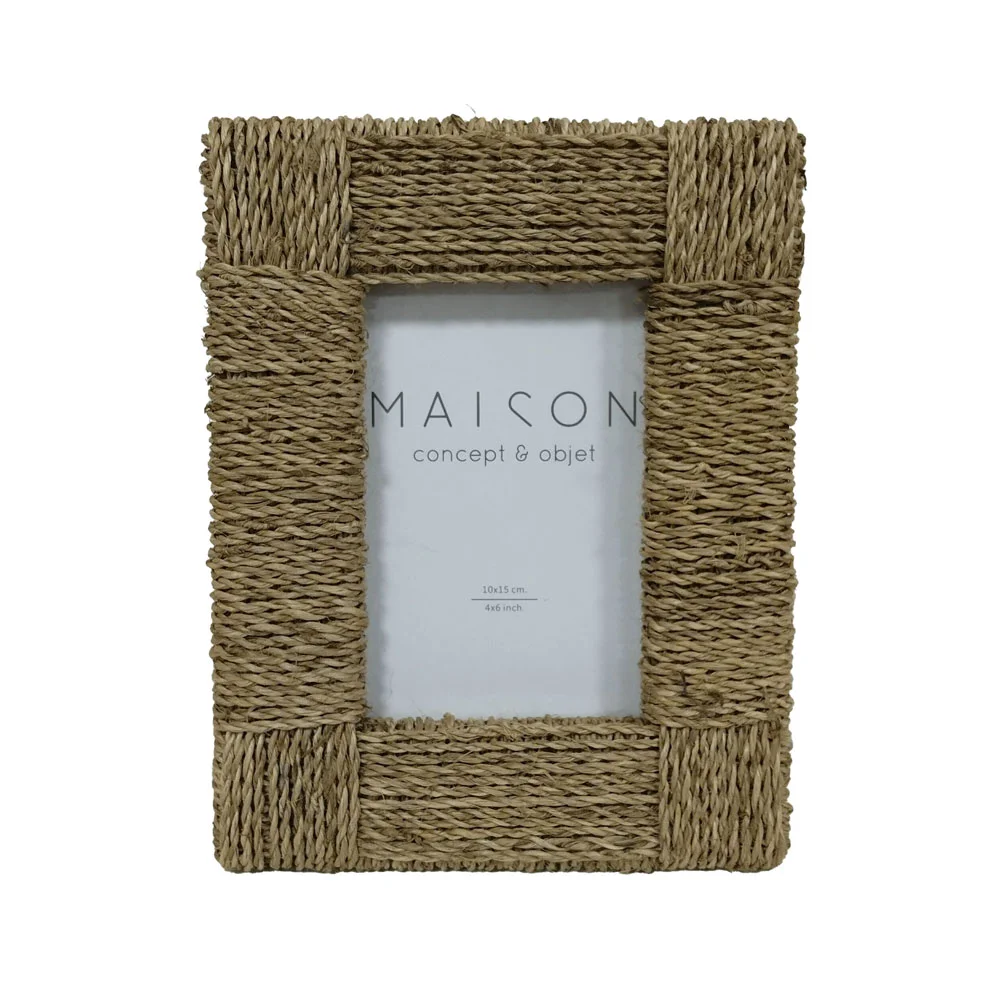 Φωτογραφία προϊόντος: ZIBU ΚΟΡΝΙΖΑ 23x18x3cm SEAGRASS ΦΥΣΙΚΟ ΓΥΑΛΙ