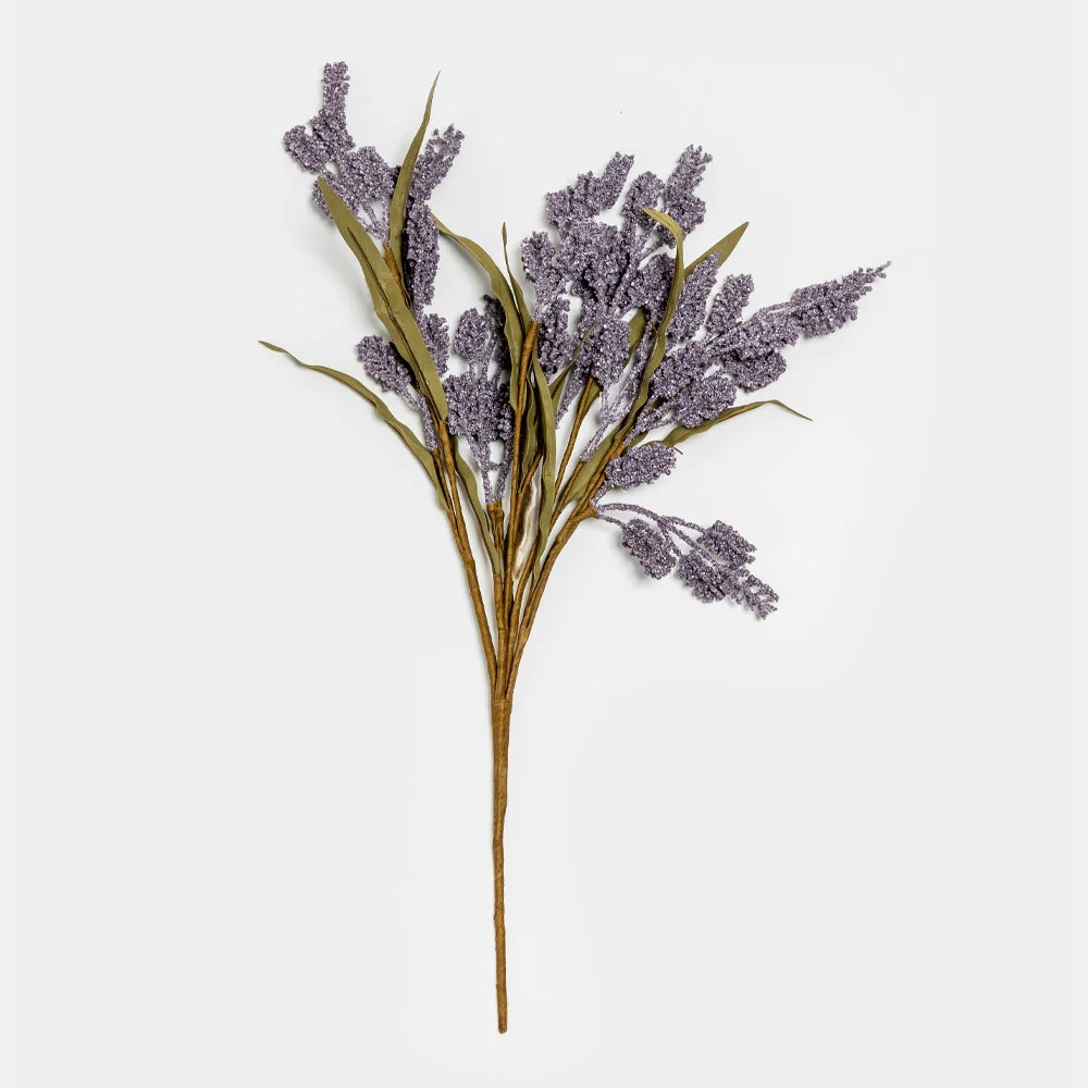 Φωτογραφία προϊόντος: AROMA CHARM ΛΟΥΛΟΥΔΙ ΤΕΧΝΗΤΟ 55cm FOAM ΜΩΒ ΠΡΑΣΙΝΟ PVC