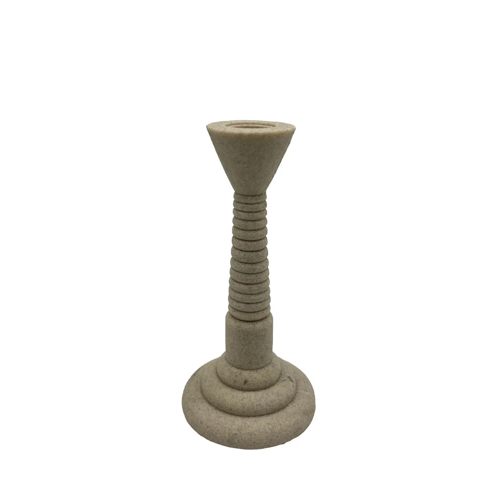 Φωτογραφία προϊόντος: LITO ΚΗΡΟΠΗΓΙΟ 10x10x20cm POLYRESIN STONE ΜΠΕΖ