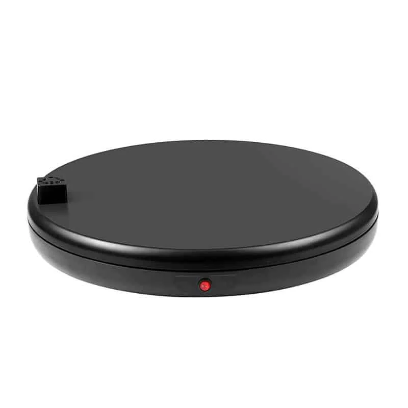 Φωτογραφία προϊόντος: Rotating display stand Puluz with power socket 45 cm (black)