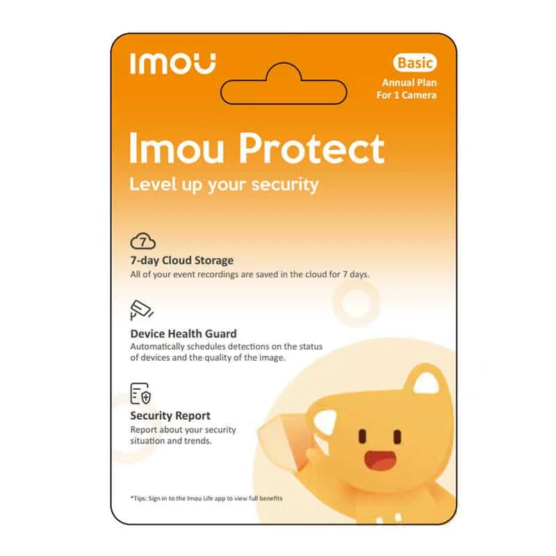 Φωτογραφία προϊόντος: IMOU Κάρτα Δώρου Protect Basic (Ετήσιο Πρόγραμμα)