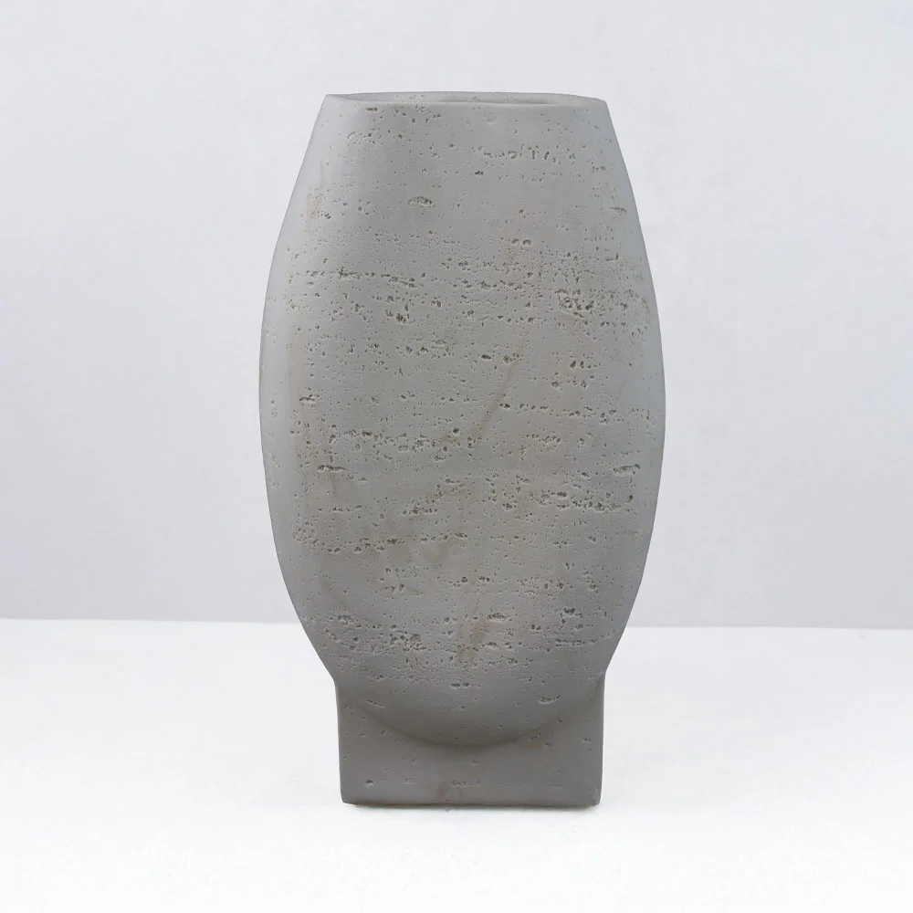 Φωτογραφία προϊόντος: ORBIX II ΒΑΖΟ 19.5x13x35cm RESIN ΜΠΕΖ