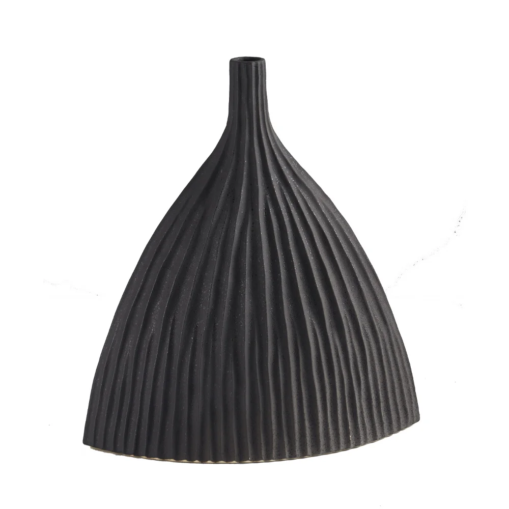 Φωτογραφία προϊόντος: ISIDA ΒΑΖΟ 36x18x41cm ΚΕΡΑΜΙΚΟ ΜΑΥΡΟ