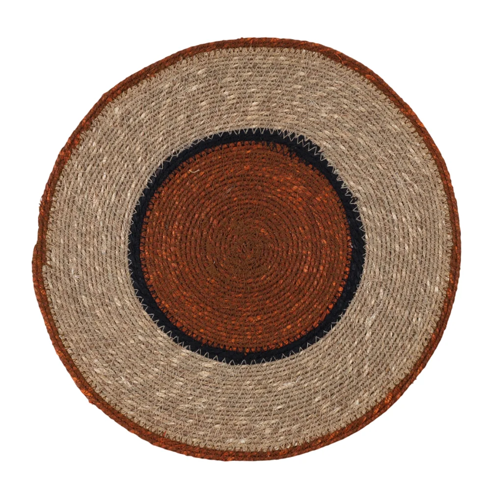 Φωτογραφία προϊόντος: MOSS ΣΟΥΠΛΑ 36x36cm SEAGRASS ΦΥΣΙΚΟ TERRA ΜΑΥΡΟ