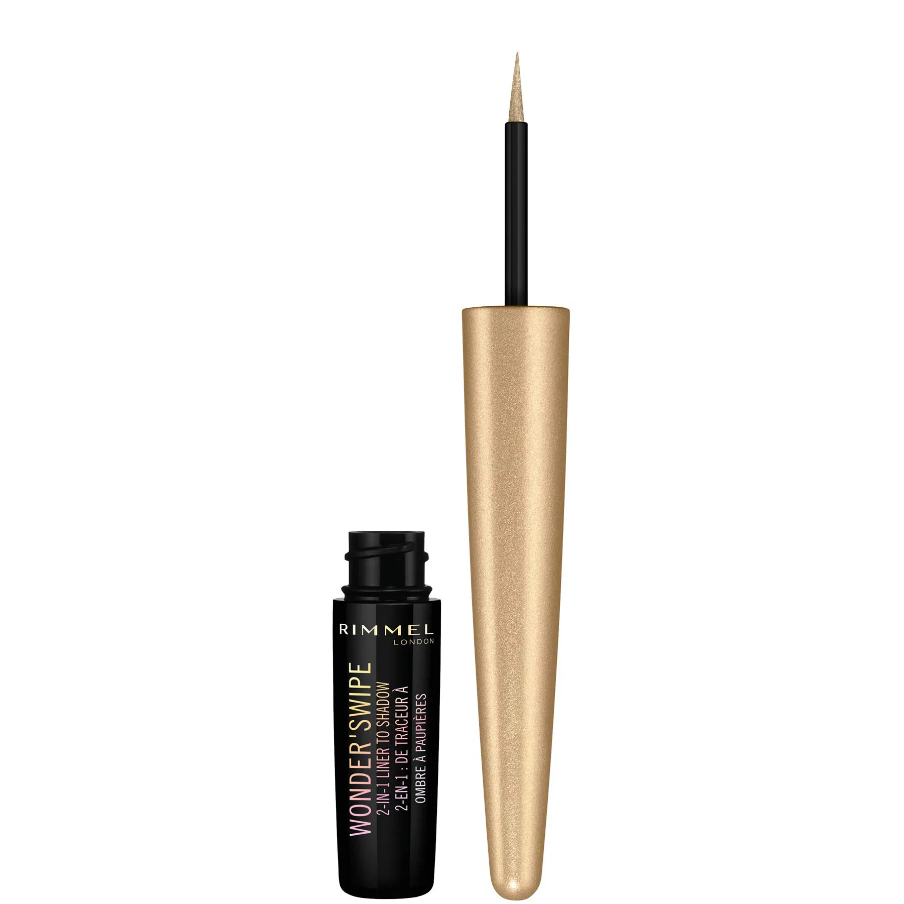 Φωτογραφία προϊόντος: Rimmel London Rimmel Wonder'Swipe 2-in-1 Liner to Shadow - 003 Ballin' (1,7ml)