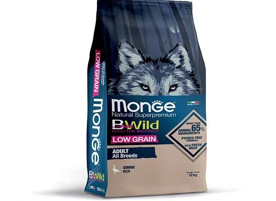 Φωτογραφία προϊόντος: Monge Bwild Dog Adult Goose 12kgr