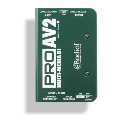 Φωτογραφία προϊόντος: Radial PRO-AV2 Passive Di Box Stereo