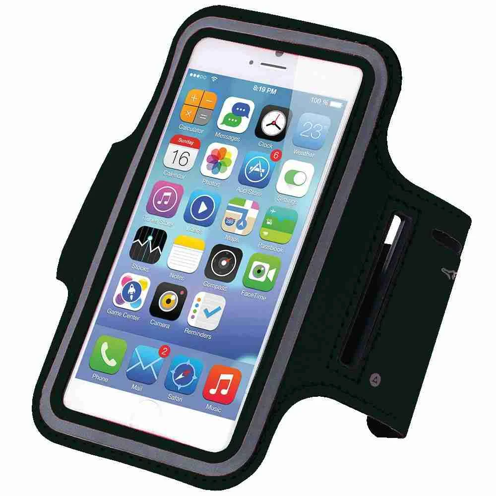 Φωτογραφία προϊόντος: Θήκη κινητού Neoprene για μπράτσο Wantalis unisex μαύρη