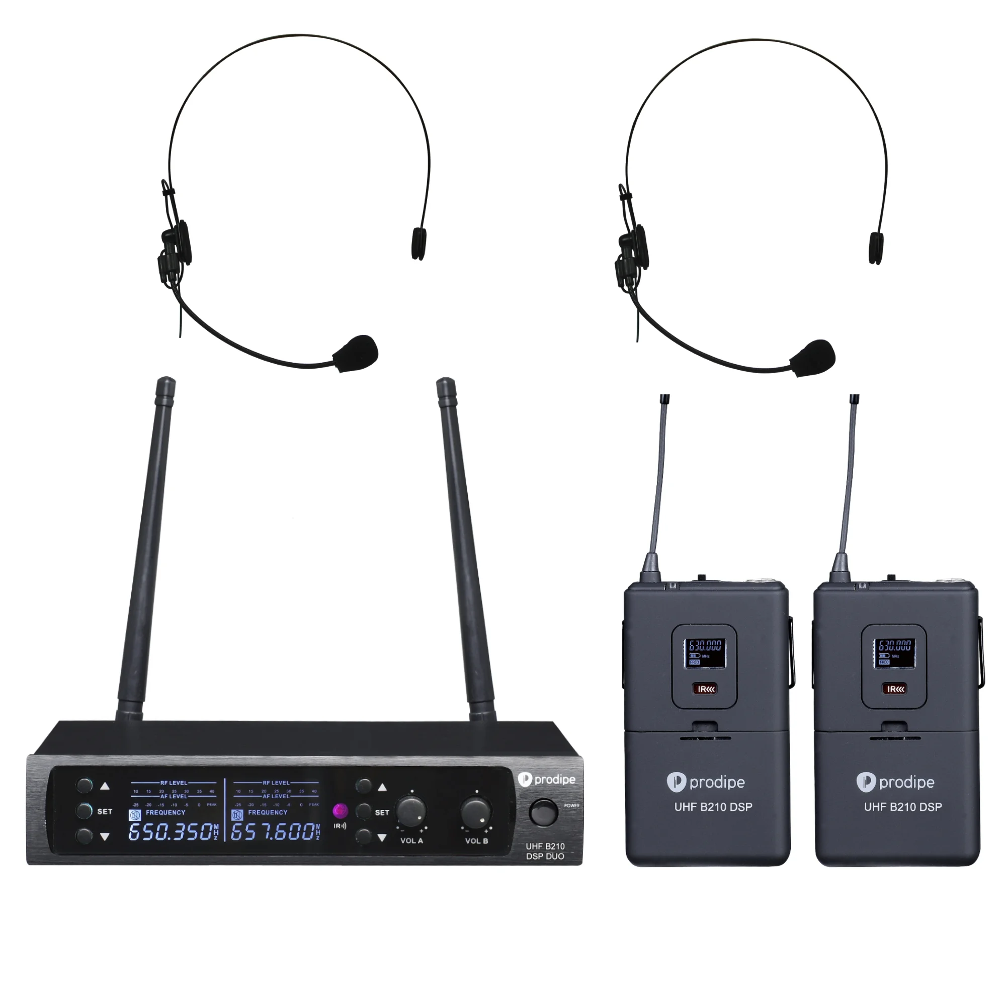 Φωτογραφία προϊόντος: Prodipe UHF B210 DSP Headset Duo