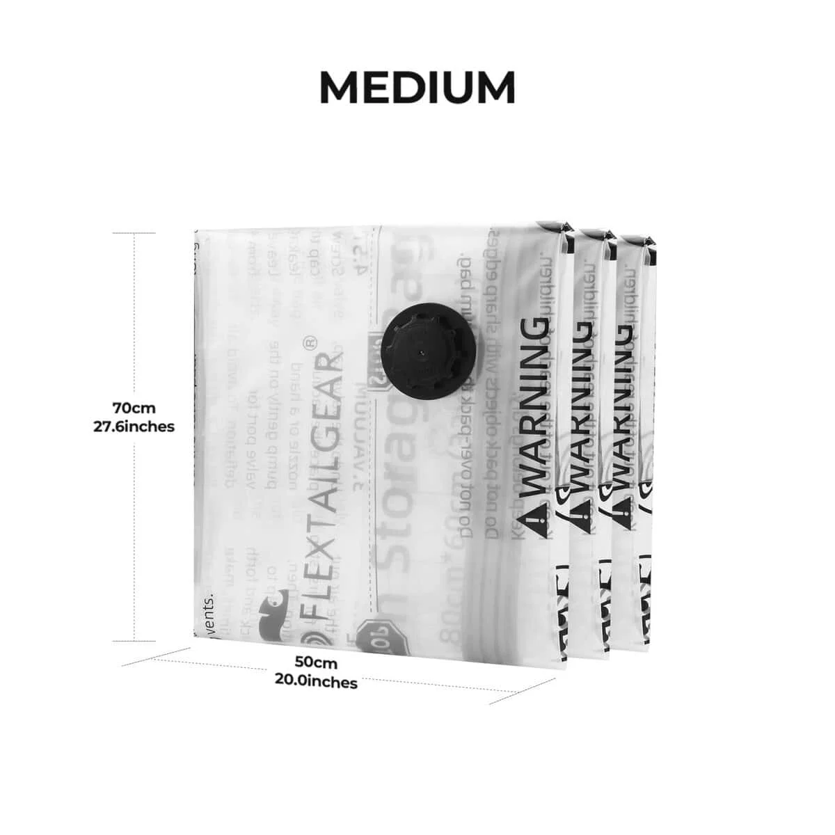Φωτογραφία προϊόντος: Flextail - Vacuum Storage Bags Size M