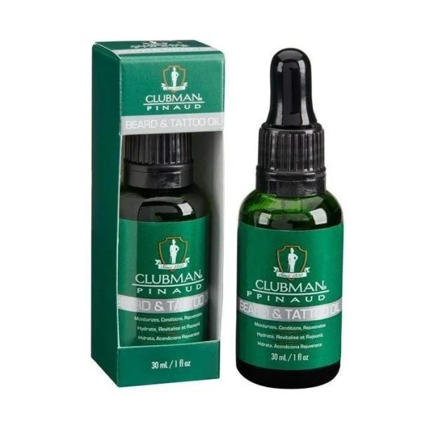 Φωτογραφία προϊόντος: Clubman Pinaud Clubman Beard + Tatoo Oil 30ml
