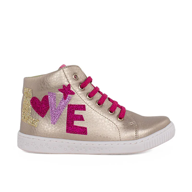 Φωτογραφία προϊόντος: Agatha Ruiz De La Prada 211941 Παιδικό μποτάκι για κορίτσι δερμάτινο χρυσό