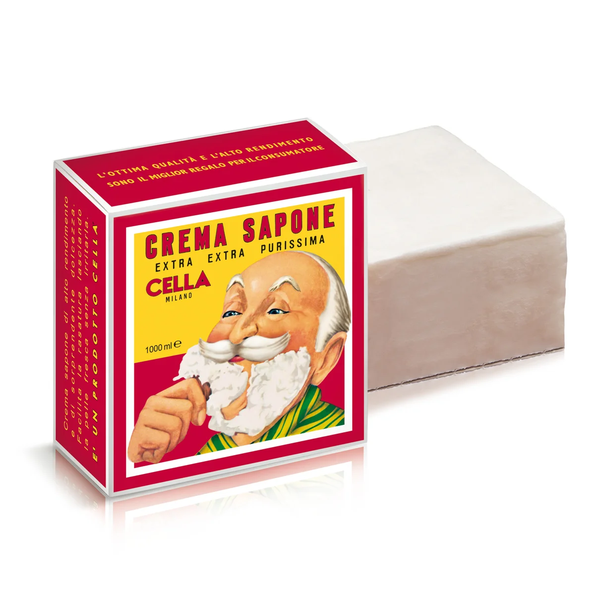 Φωτογραφία προϊόντος: Cella Milano Almond Shaving Cream 1000kgr (for professionals)
