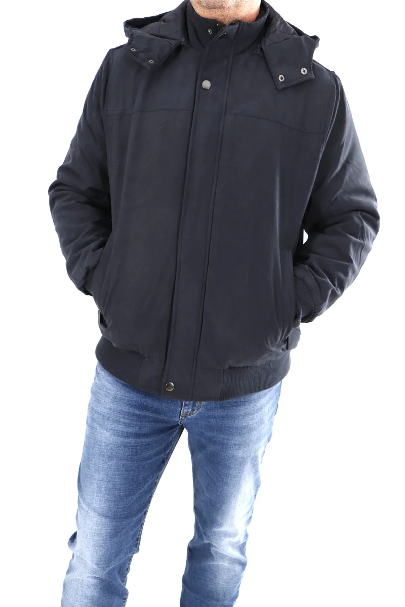 Φωτογραφία προϊόντος: Ανδρικό Μπουφάν VANZEER BLUE NAVY AB1227-2