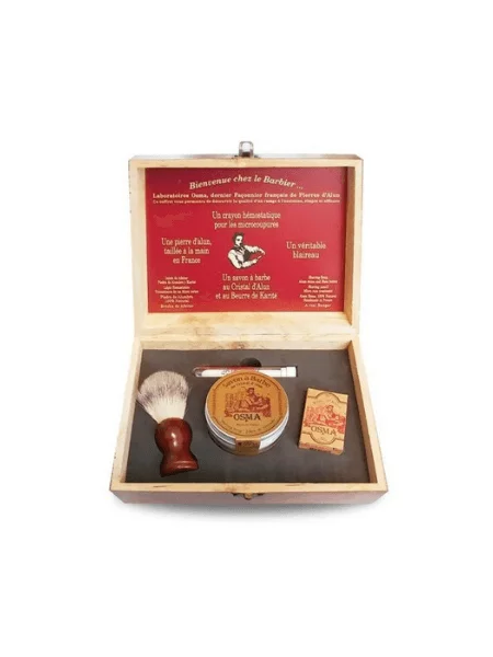 Φωτογραφία προϊόντος: Osma Shaving Gift Set ( Σαπούνι Ξυρίσματος, Στυπτικό Μολύβι, Alum Stone 75g, Πινέλο Ξυρίσματος )