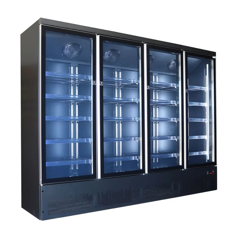 Φωτογραφία προϊόντος: ECOFRIDGE Ψυγείο βιτρίνα τετραπλή ανοιγόμενες πόρτες 2000Lt CB2500 PREMIUM FRAMELESS - ENERGY CLASS C