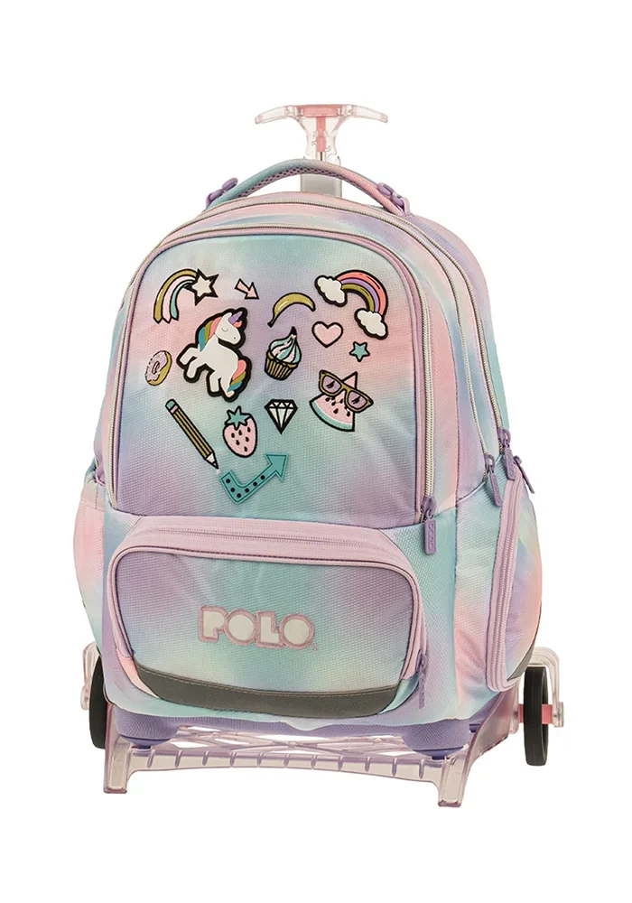 Φωτογραφία προϊόντος: POLO Σακίδιο TROLLEY FREELY UNICORN με αποσπώμενο μηχανισμό 965055-8420