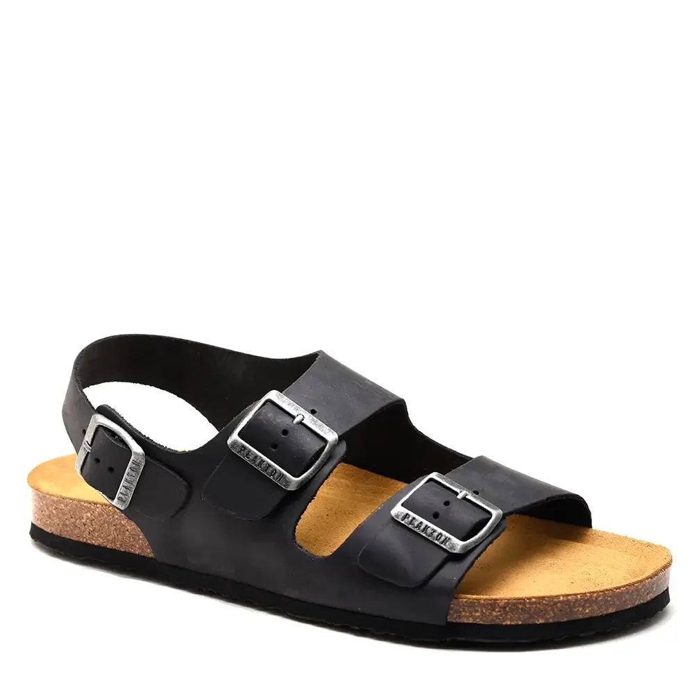 Φωτογραφία προϊόντος: PLAKTON SANDALS ΑΝΔΡΙΚΑ BAKU NEGRO 175113 ΜΑΥΡΑ