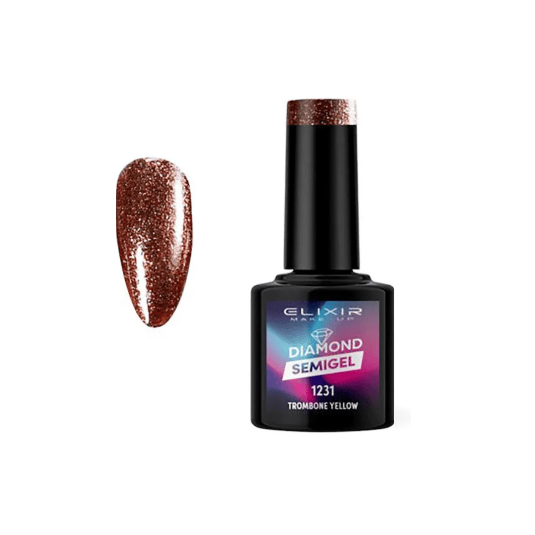 Φωτογραφία προϊόντος: Elixir Semi Gel 1231 Trobone Yellow 8ml