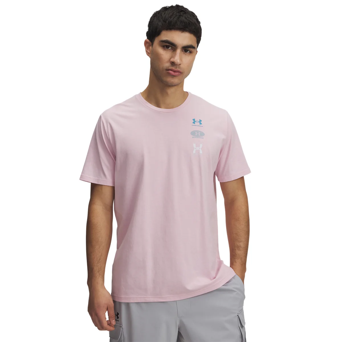 Φωτογραφία προϊόντος: Under Armour UA M 60/40S EVOL LOGO SS (1390165-647) ΜΠΛΟΥΖΑ