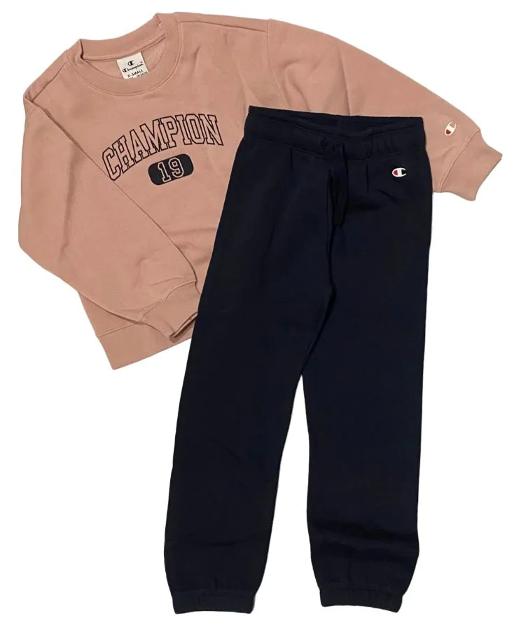 Φωτογραφία προϊόντος: CHAMPION JR Crewneck Suit (404834-PS124) ΣΕΤ ΦΟΡΜΑ ΠΑΙΔΙΚΟ