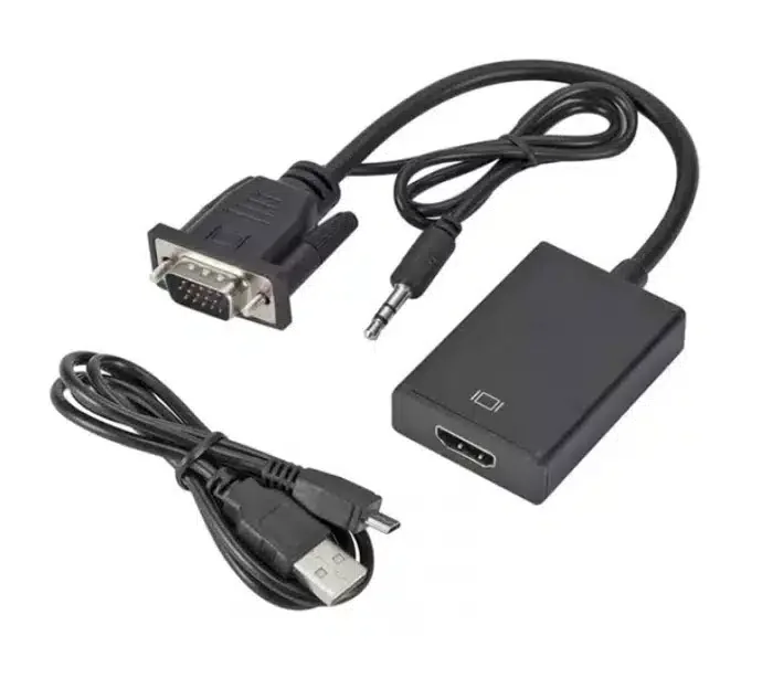 Φωτογραφία προϊόντος: Αντάπτορας VGA +amp; 3.5mm σε HDMI PTH-078 POWERTECH