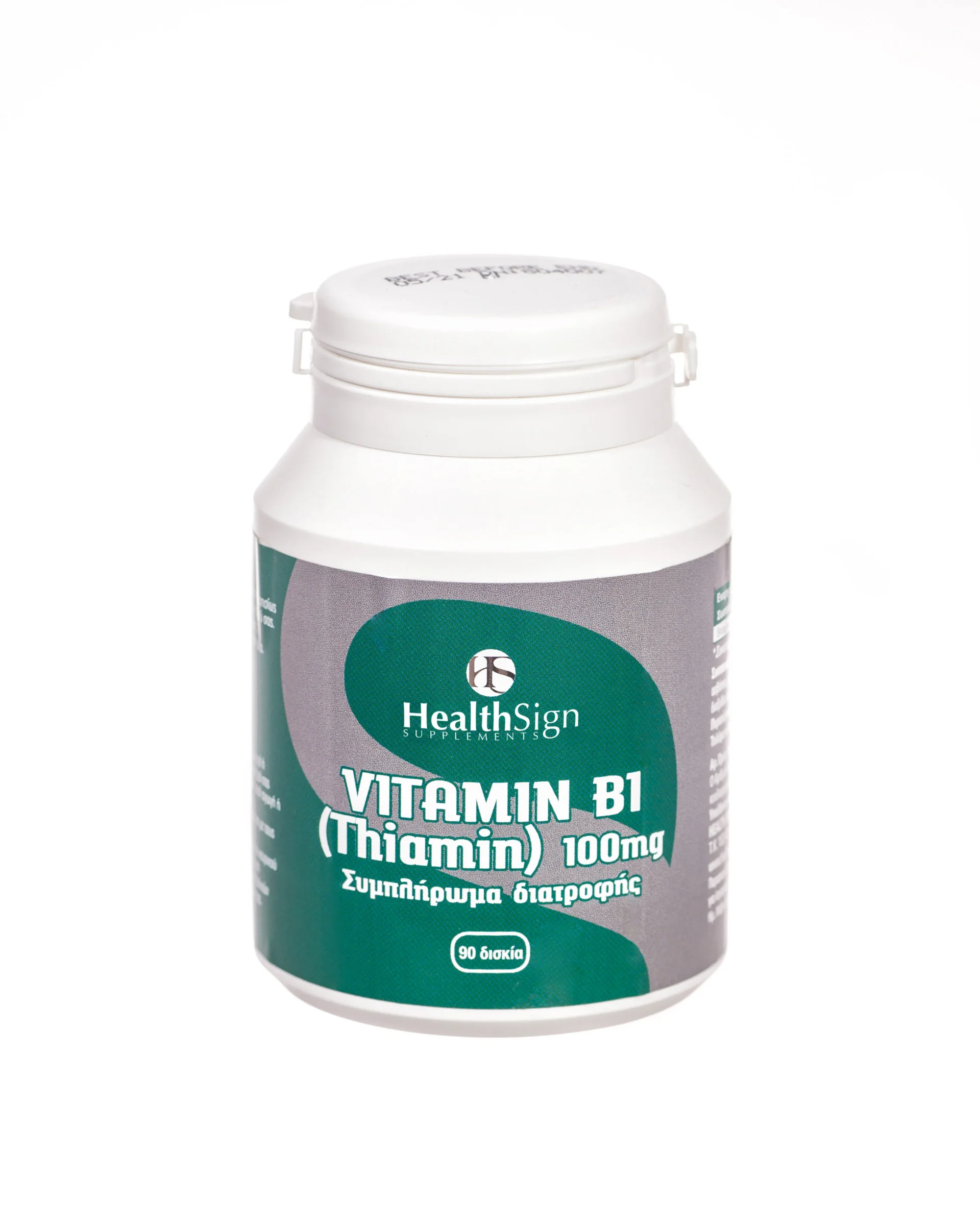 Φωτογραφία προϊόντος: Health Sign Vitamin B1 (Thiamin) 100 mg 90 Tabs