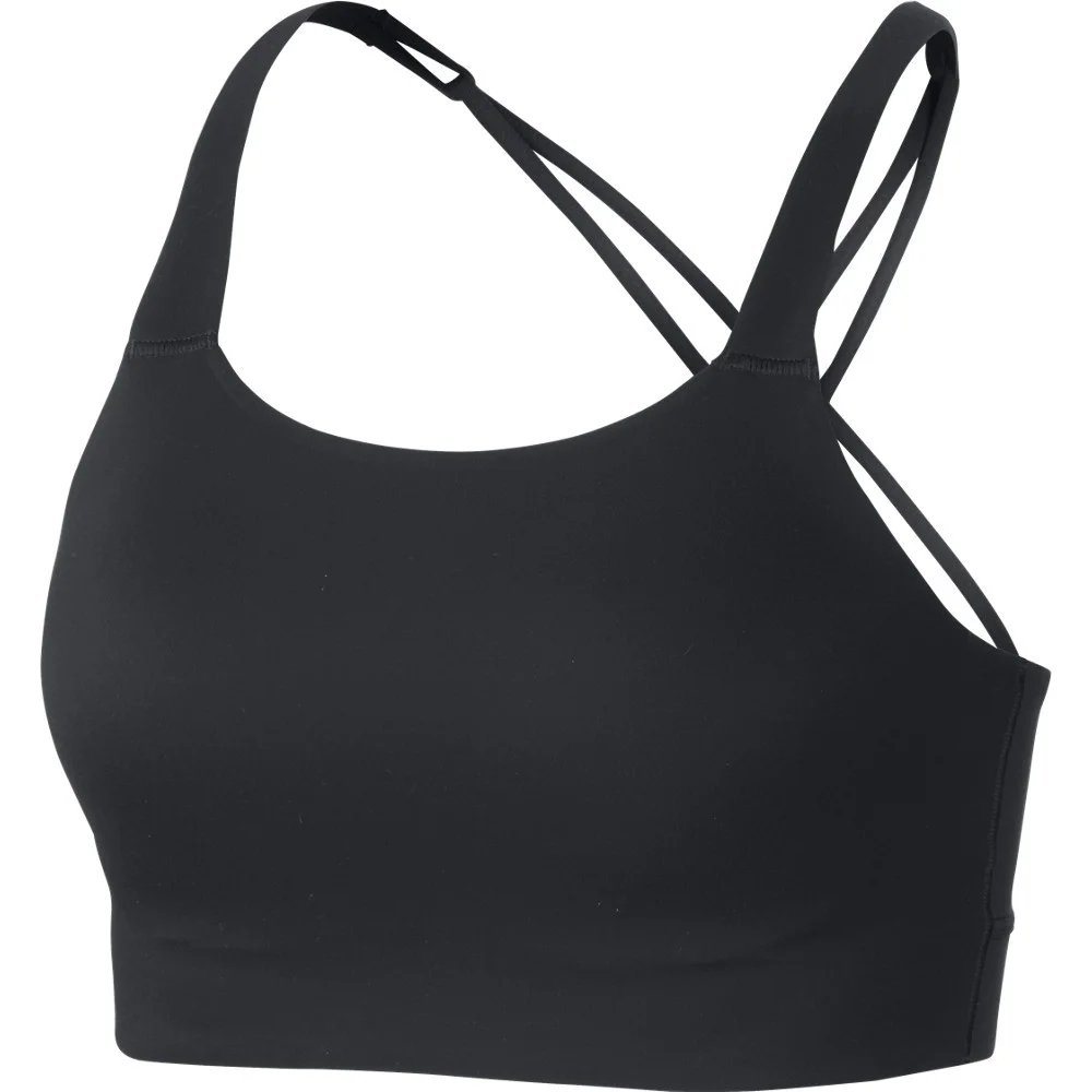 Φωτογραφία προϊόντος: Nike Dri-Fit Swoosh Luxe Γυναικείο Αθλητικό Μπουστάκι CJ0544-010 Μαύρο ΜΑΥΡΟ