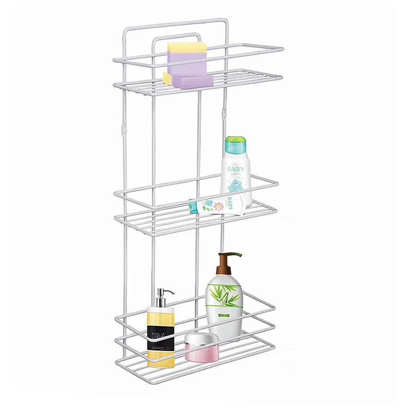 Φωτογραφία προϊόντος: Megapap Ραφιέρα Μπάνιου Perilla Μεταλλική Χρώμα Λευκό 27X12X54Εκ.