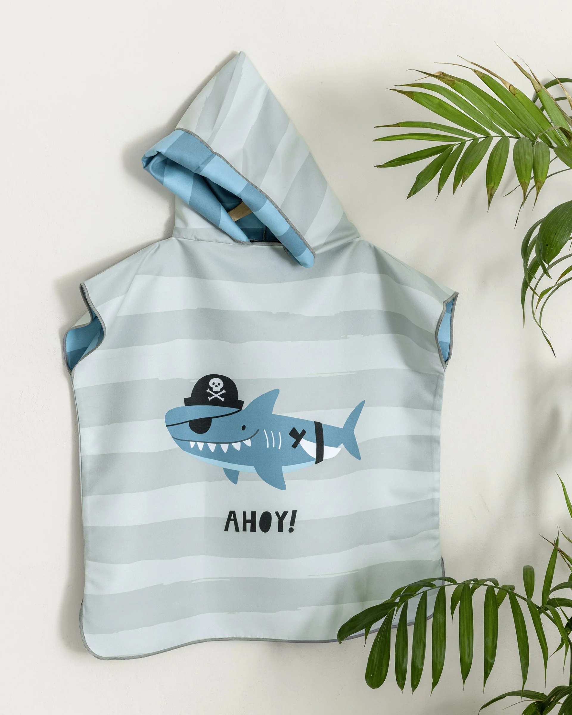 Φωτογραφία προϊόντος: Nima Kids Πόντσο No 5/8 - Ahoy Μπλε, Γκρι