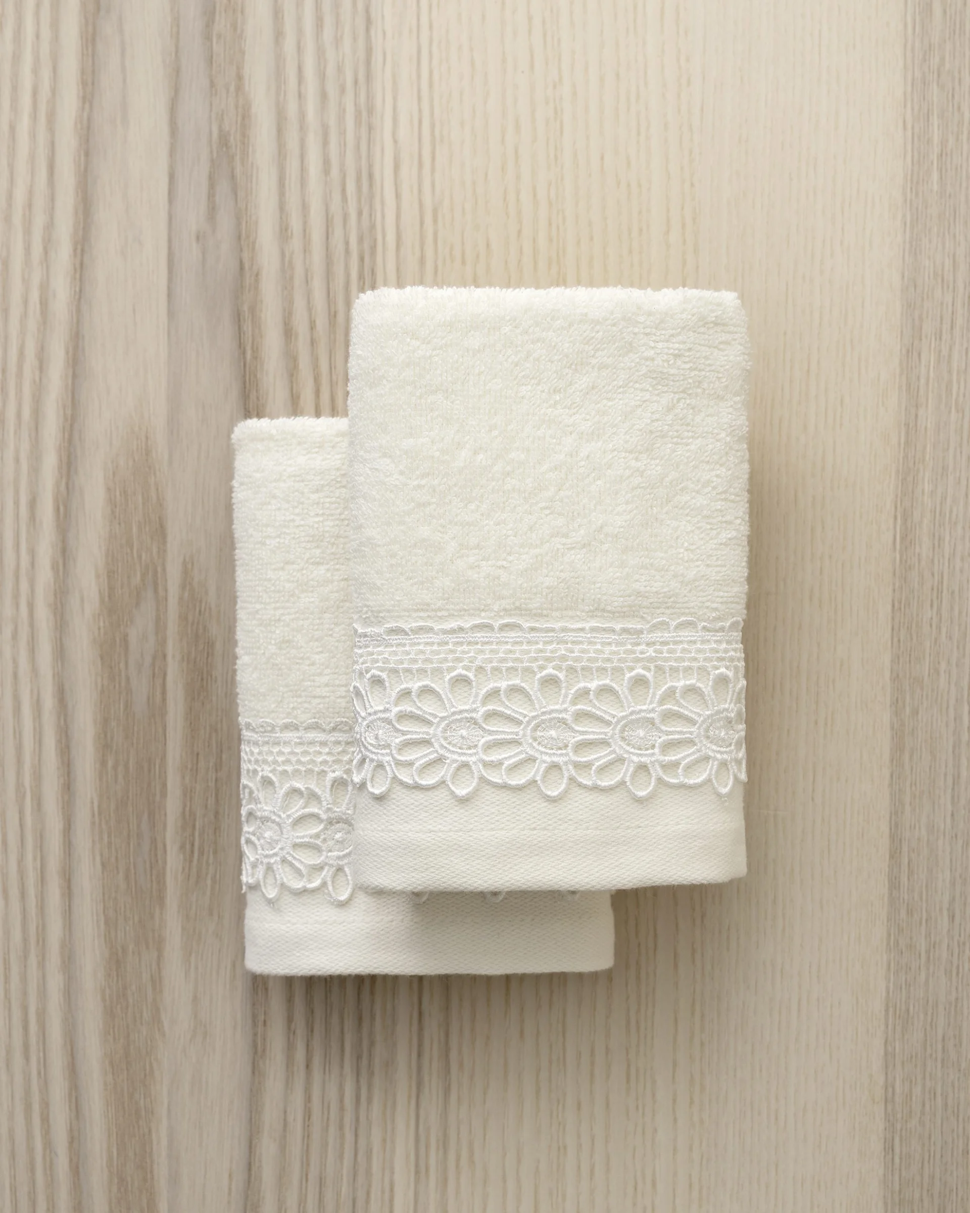Φωτογραφία προϊόντος: Nima Home Σετ Πετσέτες (2 x 30x50) - Amara Ivory Εκρού